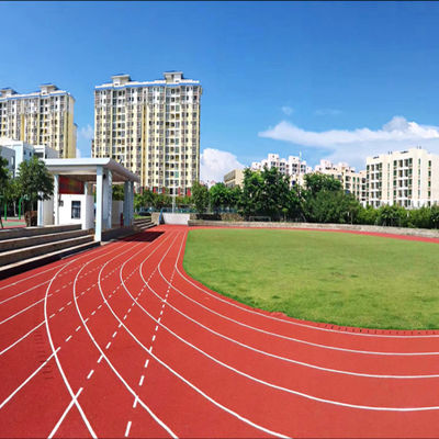 Сертифицированная IAAF 13 мм беговая трасса для школьных спортивных стадионов