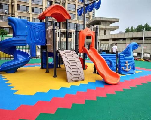 HME Модифицированный TPE для спортивных занятий на открытом воздухе, резиновый пол, эластичный интерлокирующий ПЭП TPE