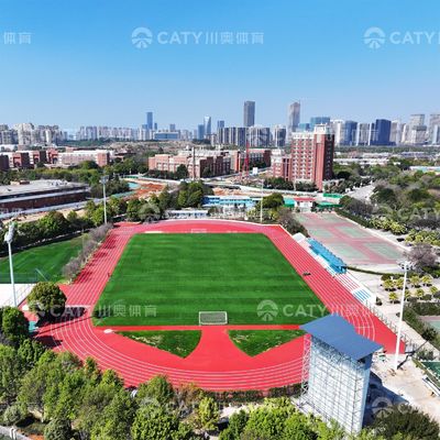 Стандартная 400-метровая атлетическая трасса для бега Гранюлы резины EPDM с водонепроницаемой установкой трассы