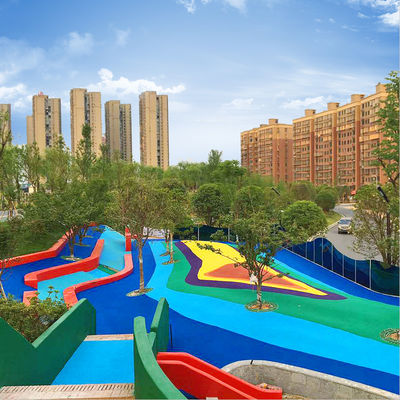 Сертификат SGS Нетоксичная безопасность для игровых площадок Полы EPDM Спортивные полы Цветные полы EPDM Гранулы