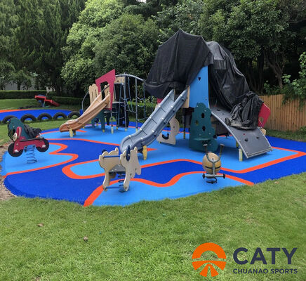 100% ROHS сертифицированные ECO-EPDM гранулы, амортизирующие удар с нескользящей безопасностью игровой площадки