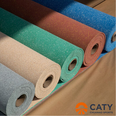 Противоскользящий и износостойкий резиновый ролик EPDM, обеспечивающий безопасность и абсорбцию шума для коммерческого использования