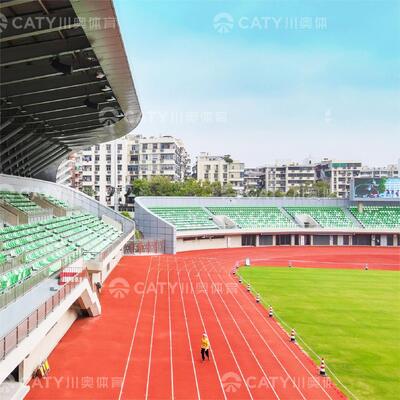 Durable and Resilient Mixed Type Athletic Track with Stable Performance for School and Community Sports Facilities