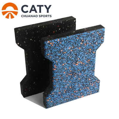 Противоскользящие и тяжеломощные каучуковые плитки из собачьих костей для пешеходных дорожек и наружного использования