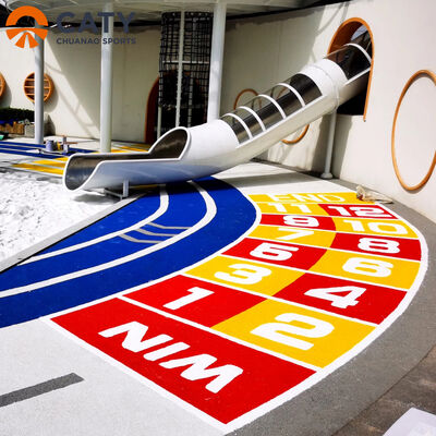 Горячая продажа Цвет Устойчивые и эластичные EPDM резиновые гранулы для беговых дорожек и игровых площадок