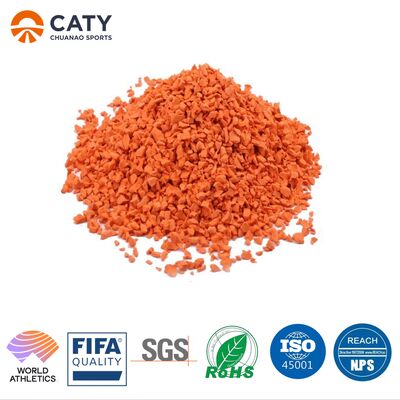 Противоультрафиолетовые спортивные беговые трассы игровые площадки Материалы из устойчивых к износу EPDM резиновых гранул