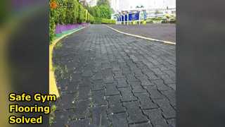 Настил спортзала резиновых плиток косточки собаки легкий установить